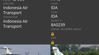 Ini Nama 11 Awak dan Kru Pesawat ATR yang Hilang Kontak di Maros