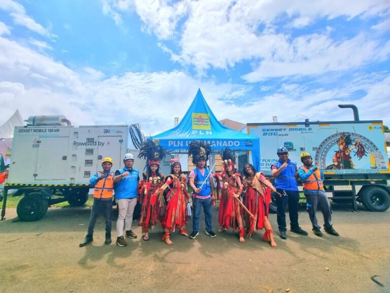 PLN UP3 Manado Sukses Hadirkan Listrik Tanpa Kedip di Peringatan Merah Putih 14 Februari 1946