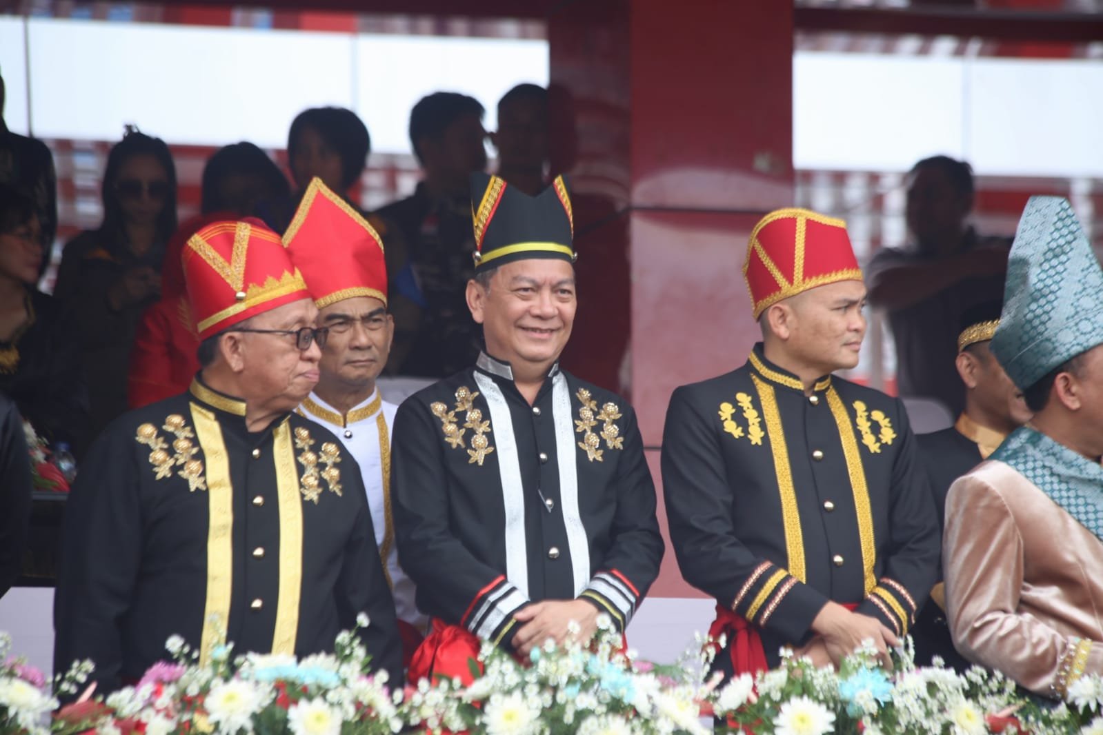 Wali Kota Tomohon Hadiri Upacara Peringatan Peristiwa Merah Putih ke-80 di Manado