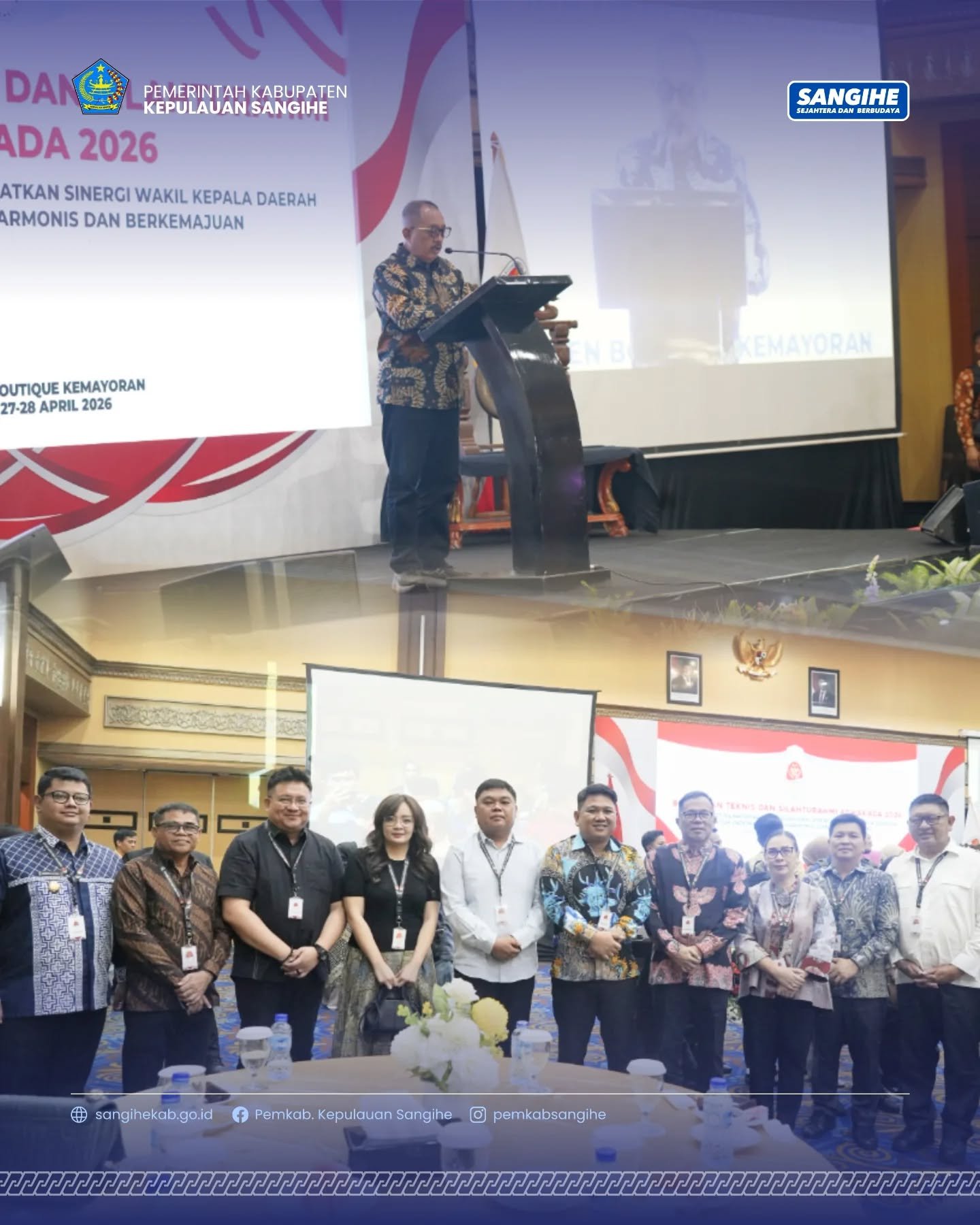 Wakil Bupati Ikut Bimtek Aswakada Belajar Peningkatan Kapasitas Kepemimpinan Daerah