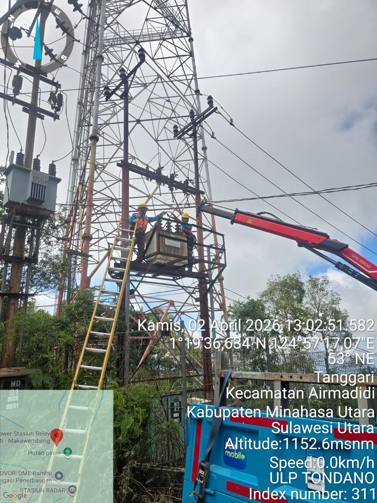 ‎Gercep Napitupulu, Lakukan Perbaikan Travo Jatuh Akibat Gempa‎‎