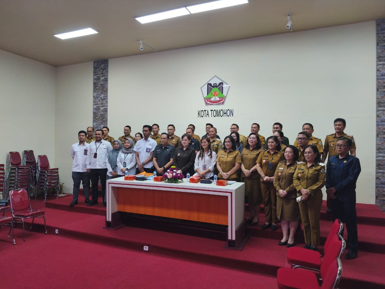 Ikut Exit Meeting BPK RI, Wawali Sendy Rumajar Sebut Hasil Pemeriksaan Sebagai Raport Untuk Evaluasi