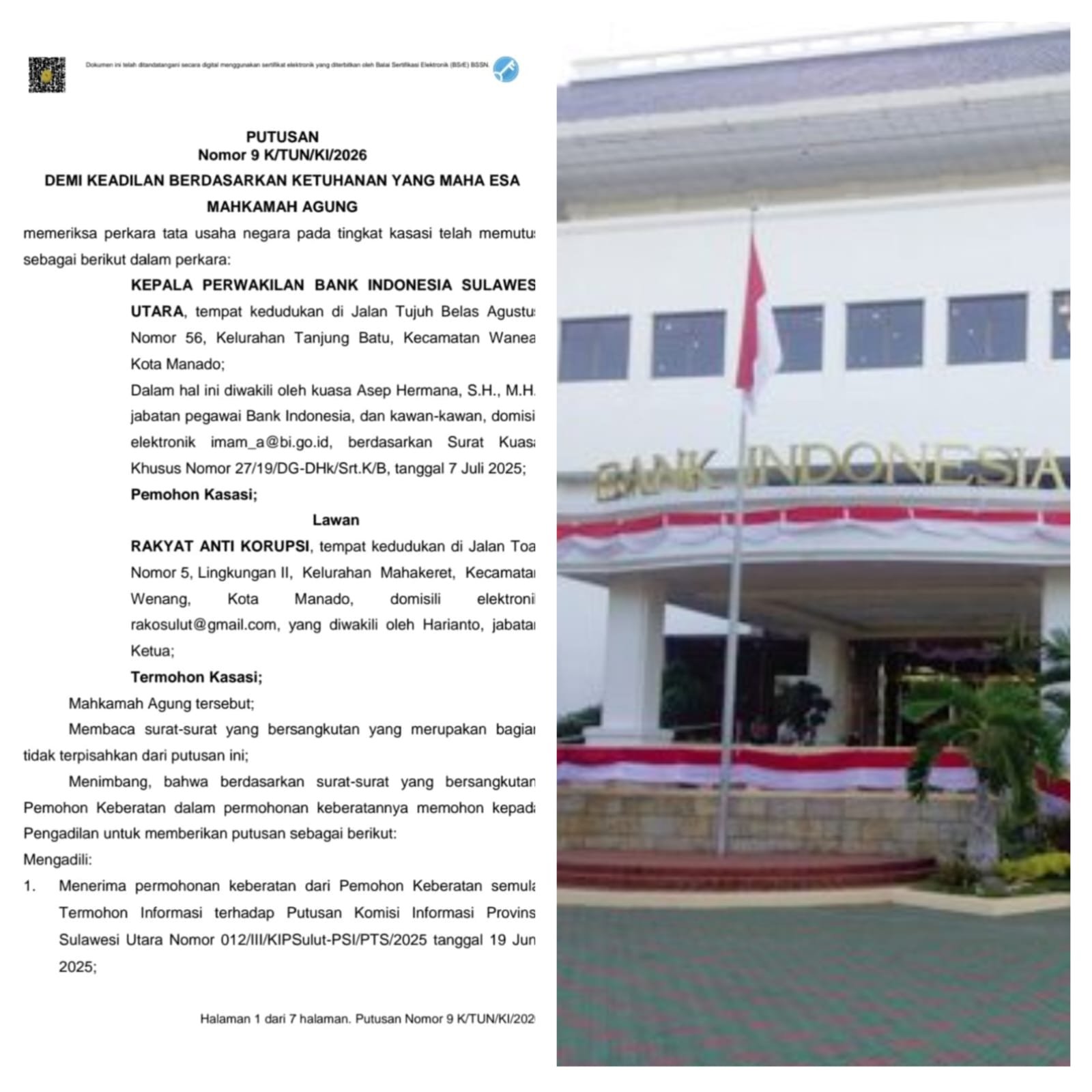 Konsekuensi Pidana Menanti, Batas Penetapan PTUN Makin Dekat