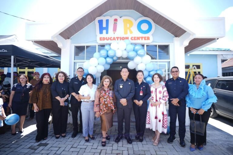Wali Kota Caroll Senduk Resmikan Hiro Edication Center , Dorong Kualitas SDM Generasi Muda