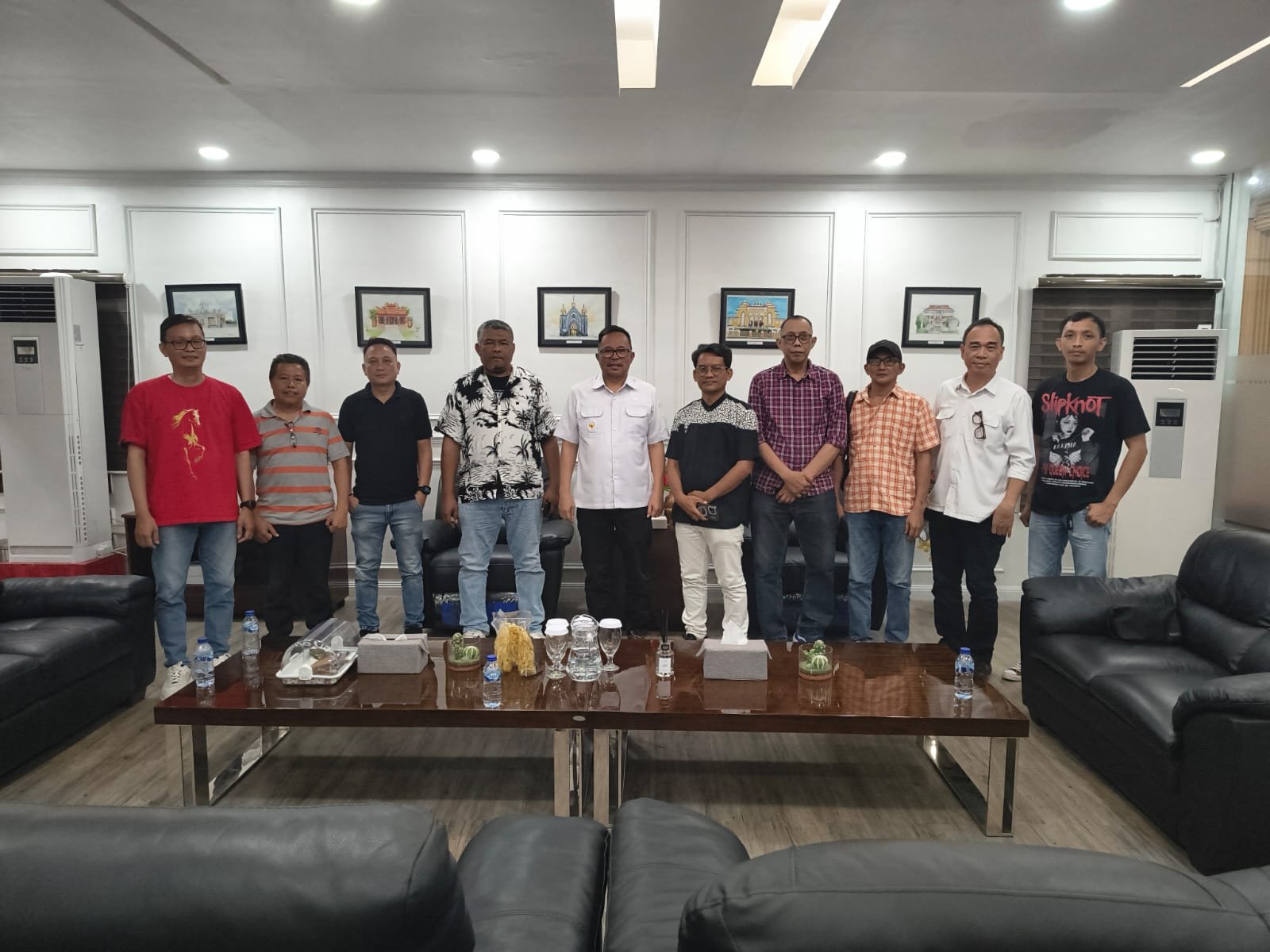 Audensi Dengan Wawali,  Hut Kamrin Ketua Pokja PWI Manado Matangkan Pelantikan dan Bangun Sinergi dengan Pemkot