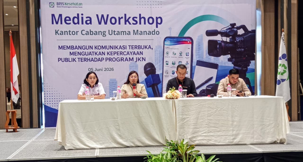 Pers Jadi Jembatan Edukasi JKN, BPJS Manado Gaet Insan Media