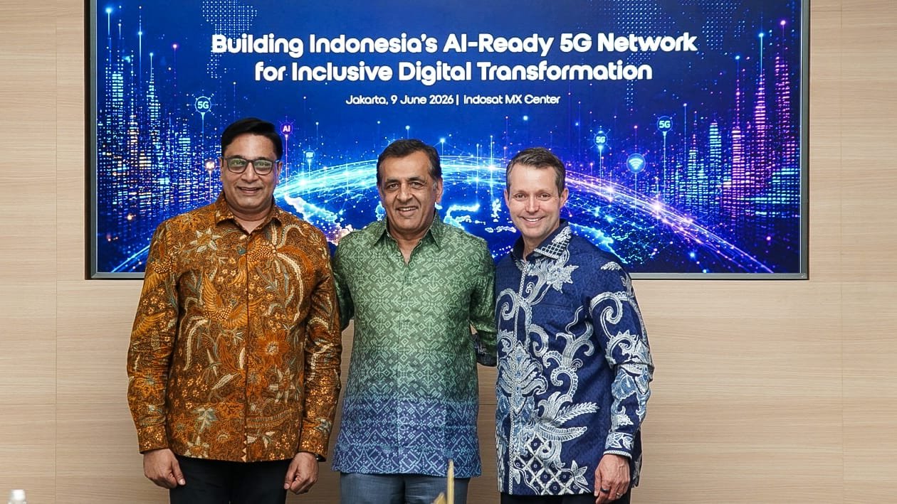 Indosat-Nokia-NVIDIA Gotong Royong Bangun Jaringan 5G Berbasis AI di Seluruh Indonesia