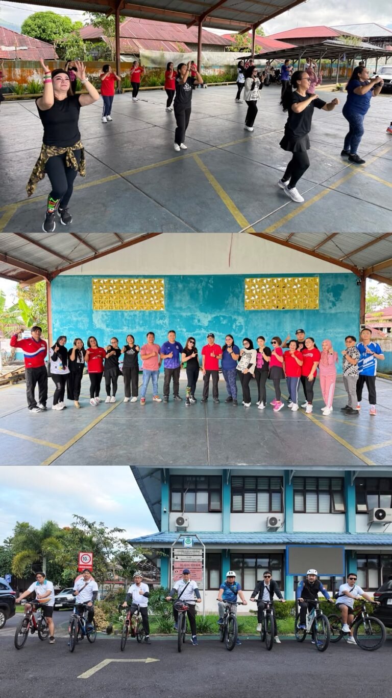 PLN Nusantara Power UP Minahasa Gelar Power UP Friday, Dorong Gaya Hidup Sehat Lewat Zumba dan Fun Bike
