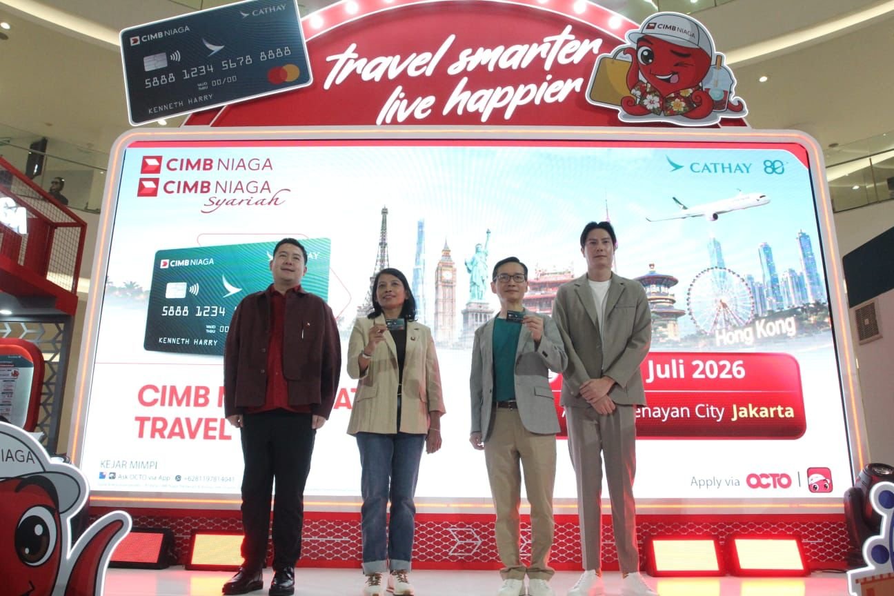 CIMB Niaga dan Cathay Gelar Travel Fair 2026, Hadirkan Cashback hingga Rp8,8 Juta