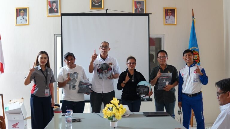 Kolaborasi Honda dan Pokja PWI Manado Sukses Gelar Donor Darah dan Safety Riding