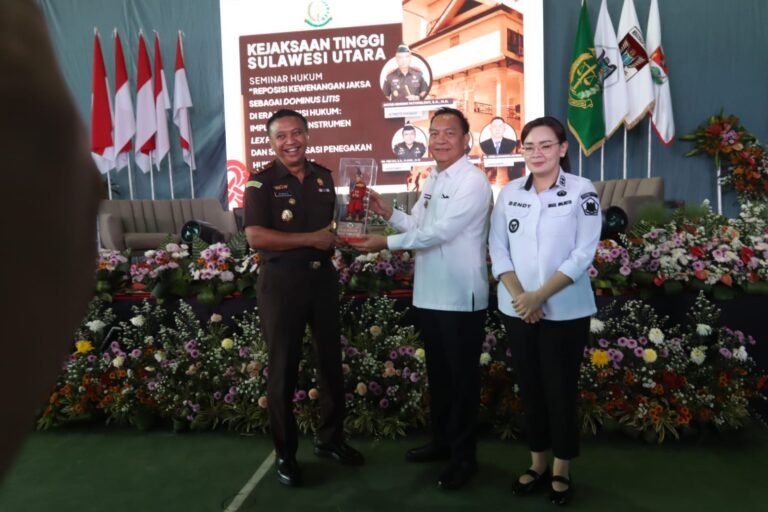 Kajati Sulut Kupas Dominus Litis dan Lex Favor Reo, Soroti Reposisi Kewenangan Jaksa dan Tantangan Transisi Hukum Pidana