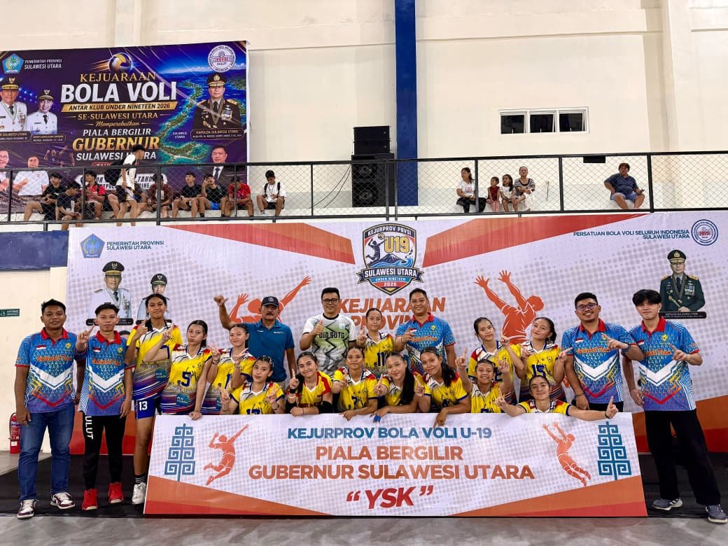 Tumbangkan MVB Tahuna 3-1, BJE Sulut Putri  Melangkah Mulus ke Babak 8 Besar