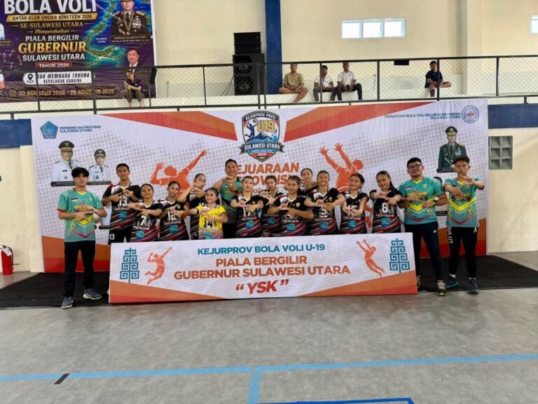 BJE Putri Sulut Pastikan Tiket Empat Besar Kejurprov U- 19 Piala Gubernur Sulut