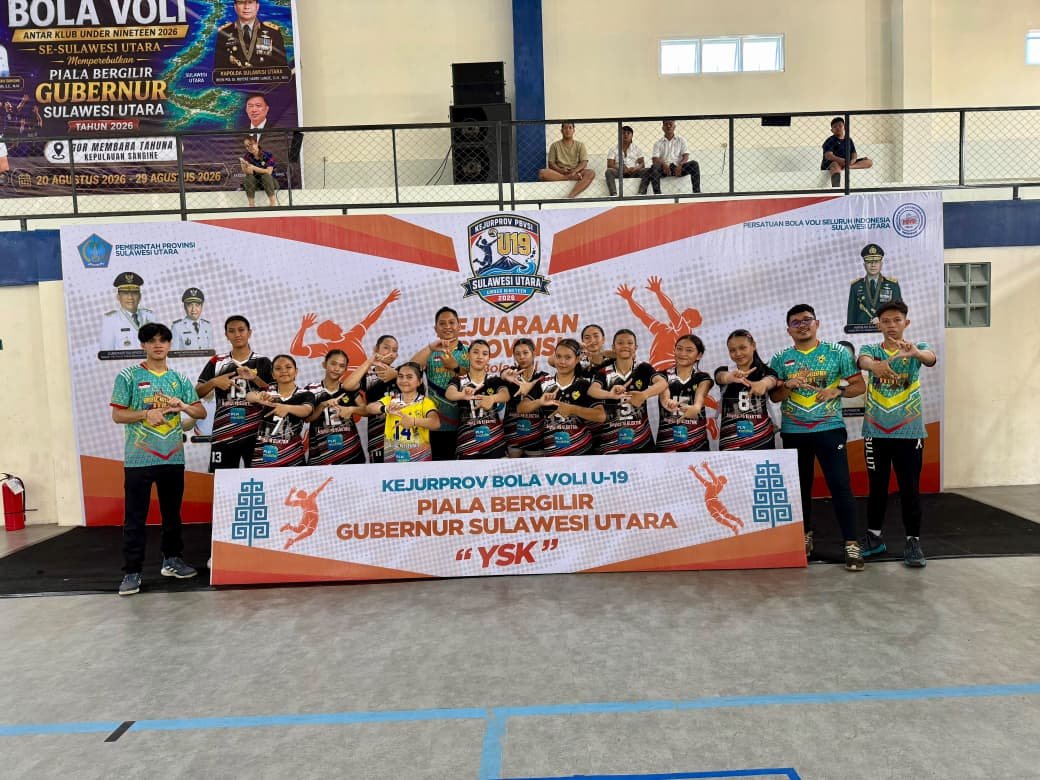 BJE Putri Sulut Pastikan Tiket Empat Besar Kejurprov U- 19 Piala Gubernur Sulut