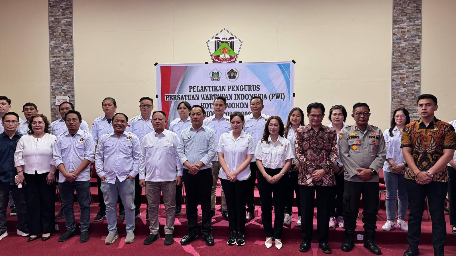 Wali Kota Caroll Senduk Ajak PWI Tomohon Bersama Sama Sukseskan TIFF 2026