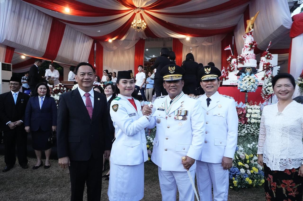 Tuntaskan Misi Paskibraka Sulut, Eirine Senduk Kebanggaan Wali Kota Tomohon