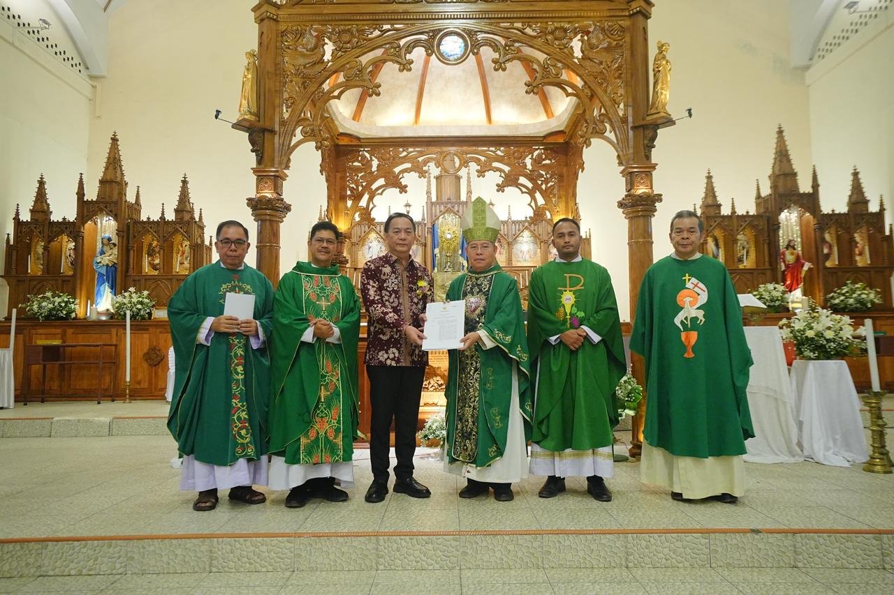 Berusia 123 Tahun, Gereja Katolik Hati Kudus Yesus Masuk Cagar Budaya