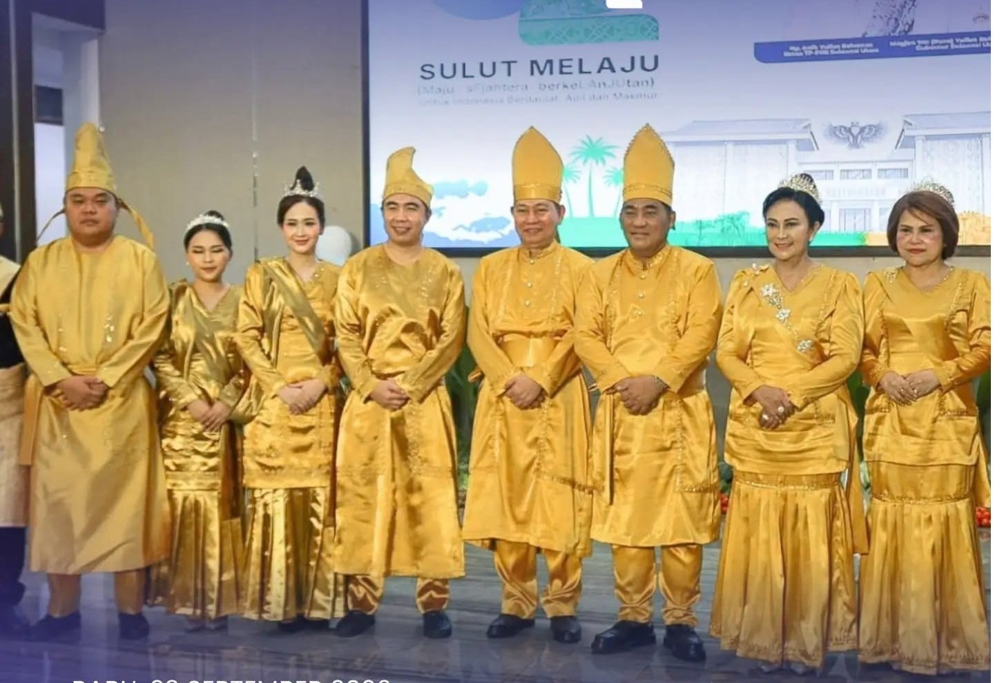 Bupati dan Wakil Bupati Hadi di HUT Provinsi Sulut ke 62, Pemkab Sangihe Terus Jaga kebersamaan dan  memperkuat sinergi dengan Pemprov Sulut