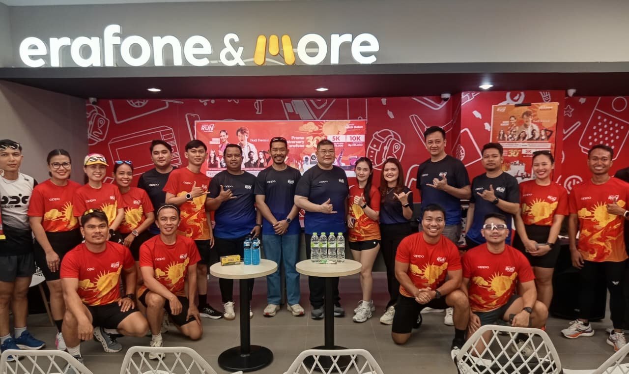 Erafone Run 2026 Digelar Serentak di Manado, Surabaya, dan Jogja