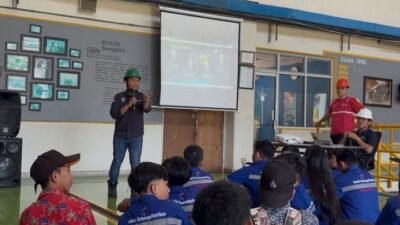 Belajar Proses Pembangkitan Tenaga Listrik , PT PLN Nusantara Power UP Mendapat Kunjungan Siswa SMK Negeri 1 Ratahan