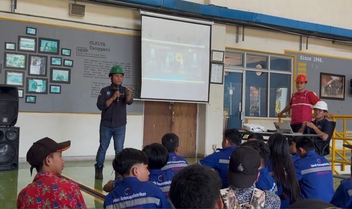 Belajar Proses Pembangkitan Tenaga Listrik , PT PLN Nusantara Power UP Mendapat Kunjungan Siswa SMK Negeri 1 Ratahan