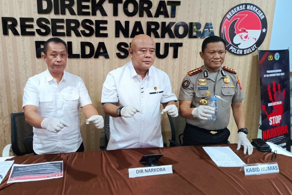 Bongkar Jaringan Narkotika Palu, Diresnarkoba Polda Sulut Amankan 110 Paket Sabu dan Tangkap Enam Pelaku