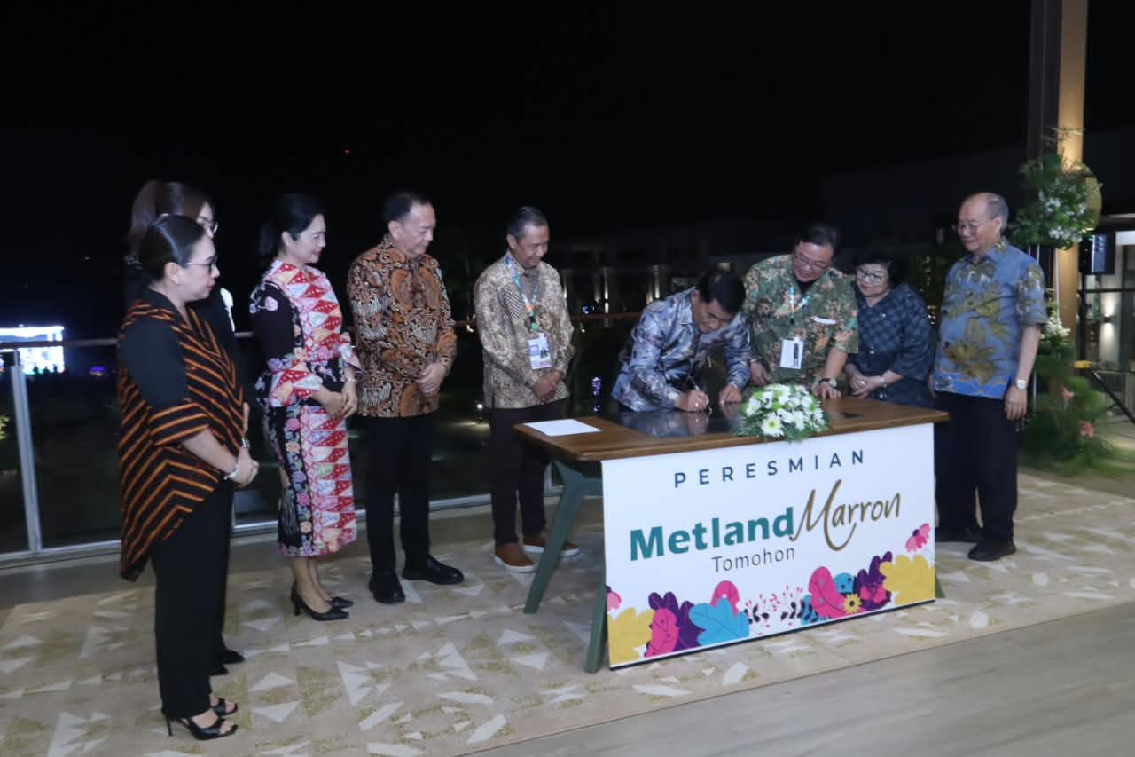 Metland Marron Tomohon Resmi Dibuka, Hotel Bintang Empat Pertama Perkuat Pesona Pariwisata Kota Bunga