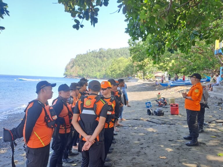 Cari Warga Kendahe Yang Hilang di Laut, Basarnas Manado Perluas Area Pencarian