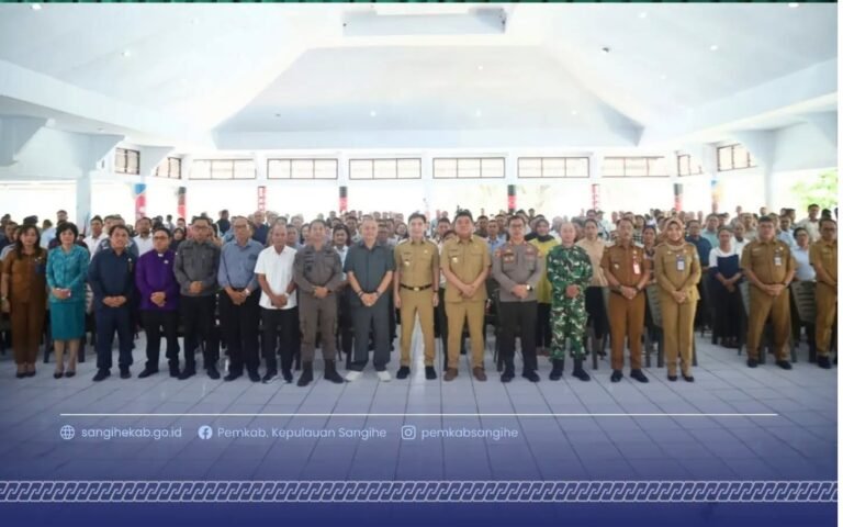 Deklarasi Kampanye Damai Kapitalaung 2026, Bupati Sangihe Serukan “Beda Pilihan, Tetap Bersaudara”