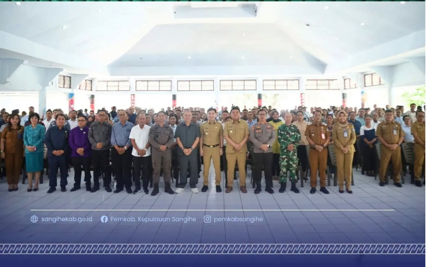 Deklarasi Kampanye Damai Kapitalaung 2026, Bupati Sangihe Serukan “Beda Pilihan, Tetap Bersaudara”